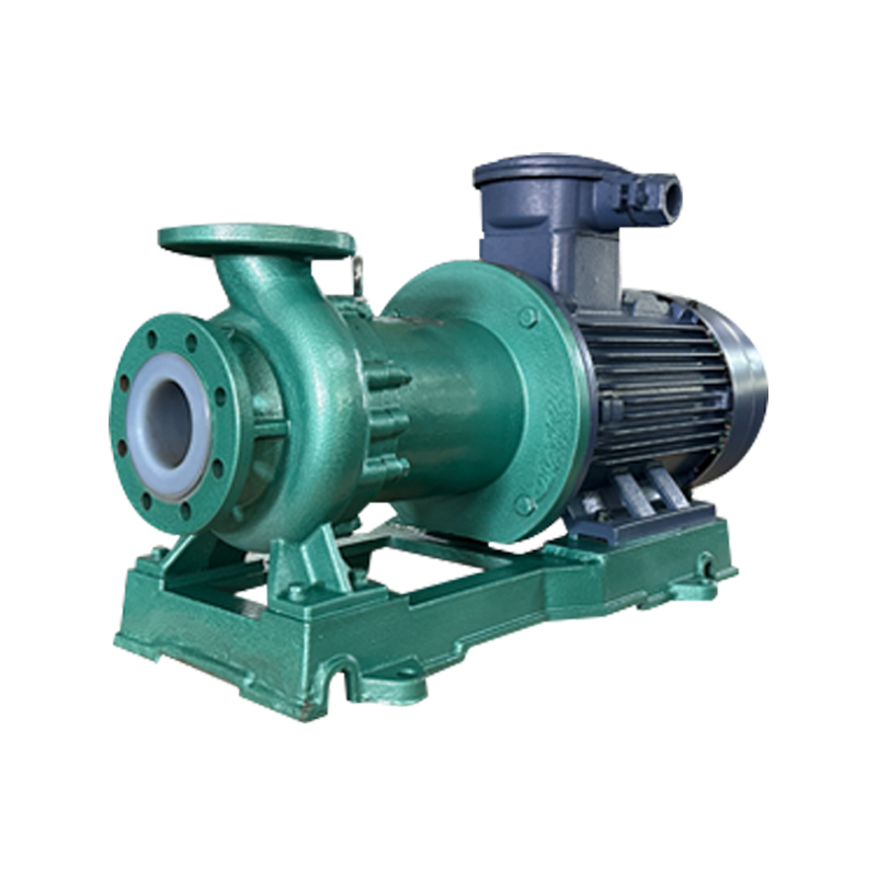 Pompa centrifugă de acționare magnetică cu fluor cu căptușeală CQB