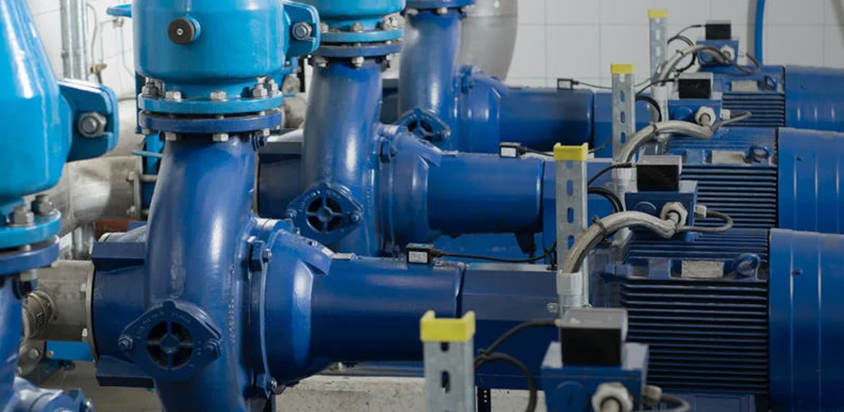 Este pompa centrifugă orizontală cu o singură etapă